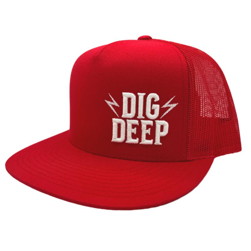 BOLT SNAPBACK-RED