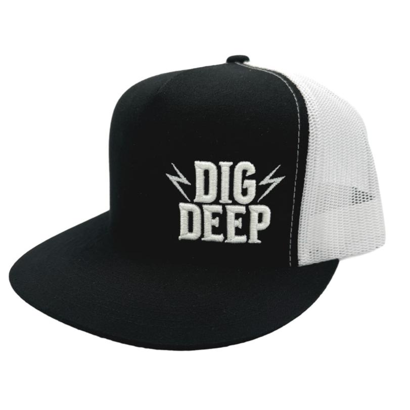 BOLT SNAPBACK-BLACK/WHITE
