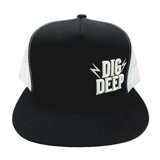 BOLT SNAPBACK-BLACK/WHITE