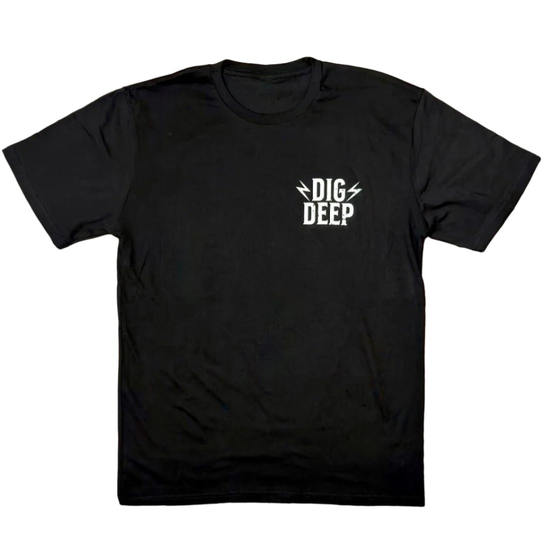 BOLT TEE-BLACK