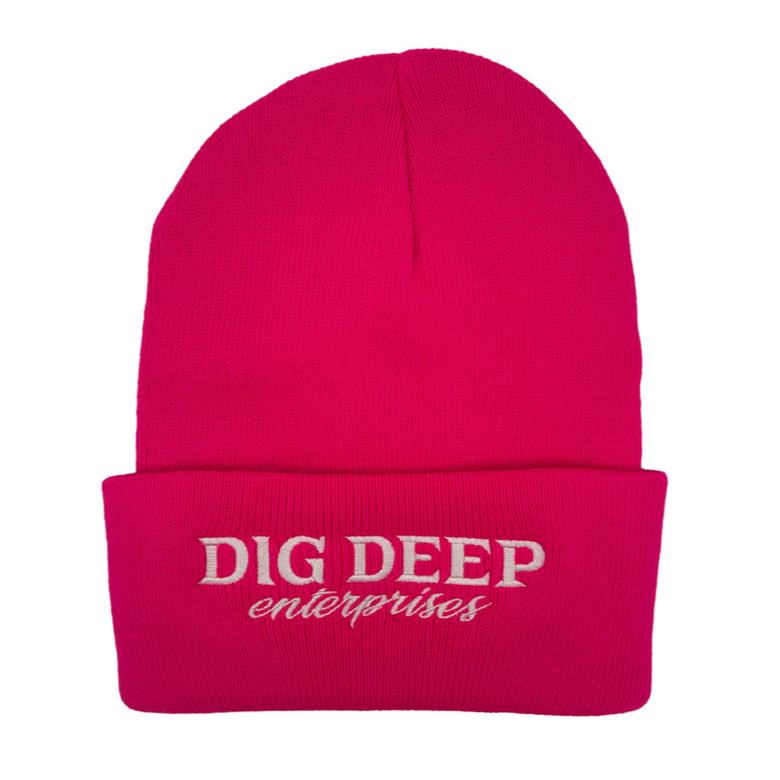 BEANIE - NEON PINK