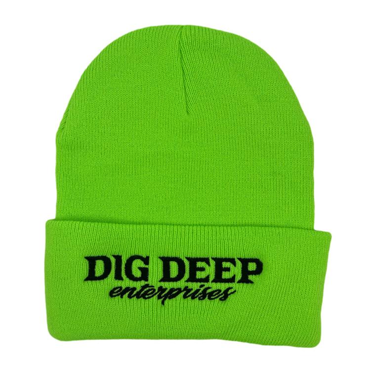 BEANIE - NEON GREEN