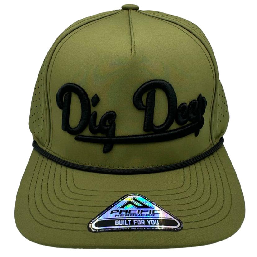 PACIFIC SNAPBACK-OLIVE