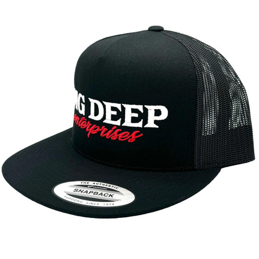 SNAPBACK - BLACK WITH RED