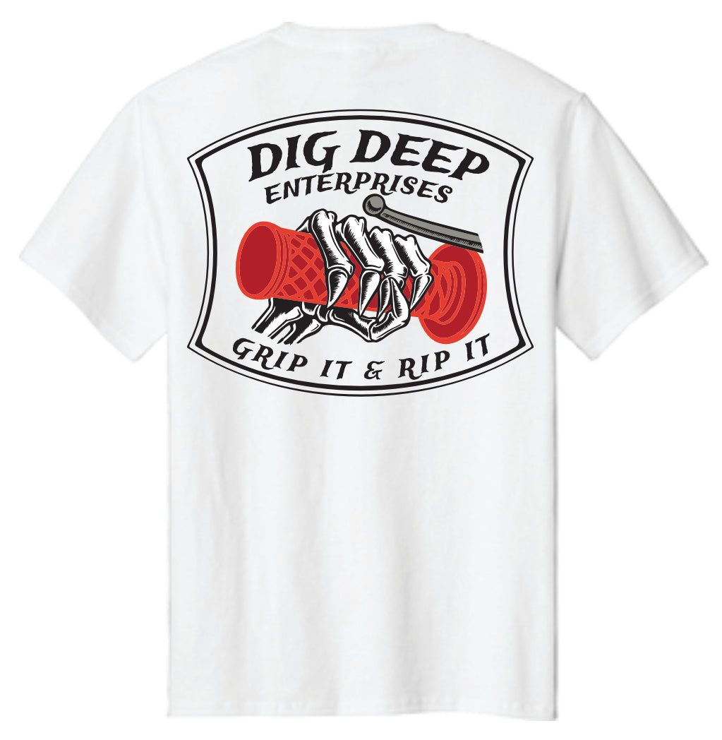 GRIP IT TEE - WHITE