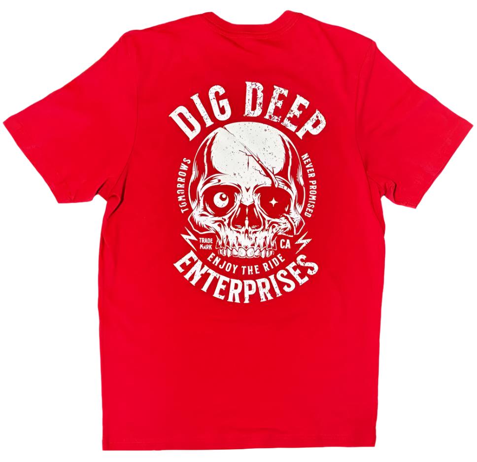 BOLT TEE-RED