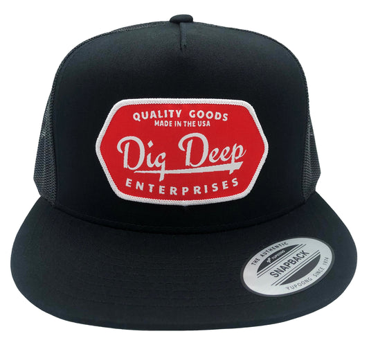 MESH SNAPBACK - BLACK