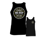 CHAIN LINK TANK - BLACK