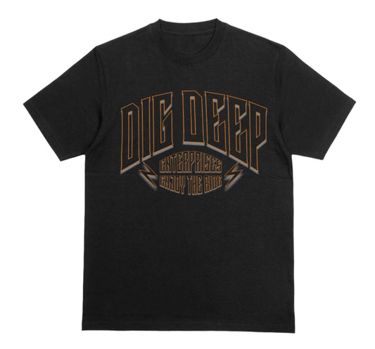 H.D. HEAVYWEIGHT TEE - BLACK