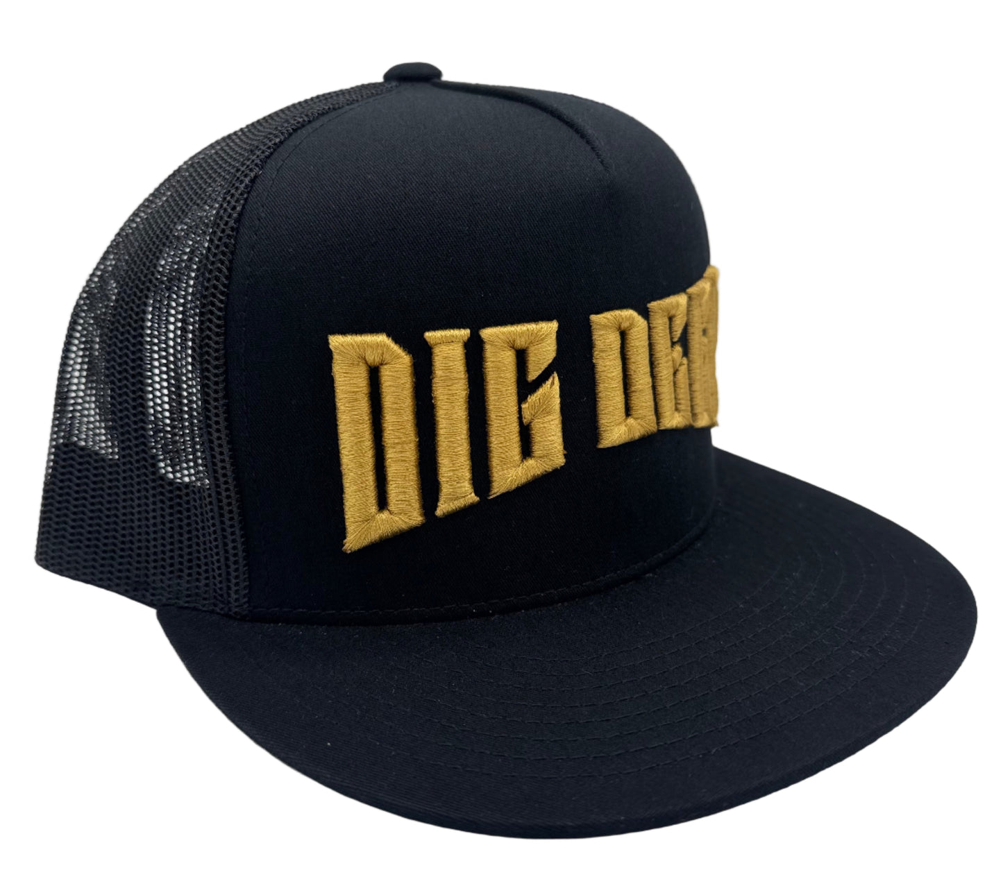SNAPBACK-BLACK WITH GOLD
