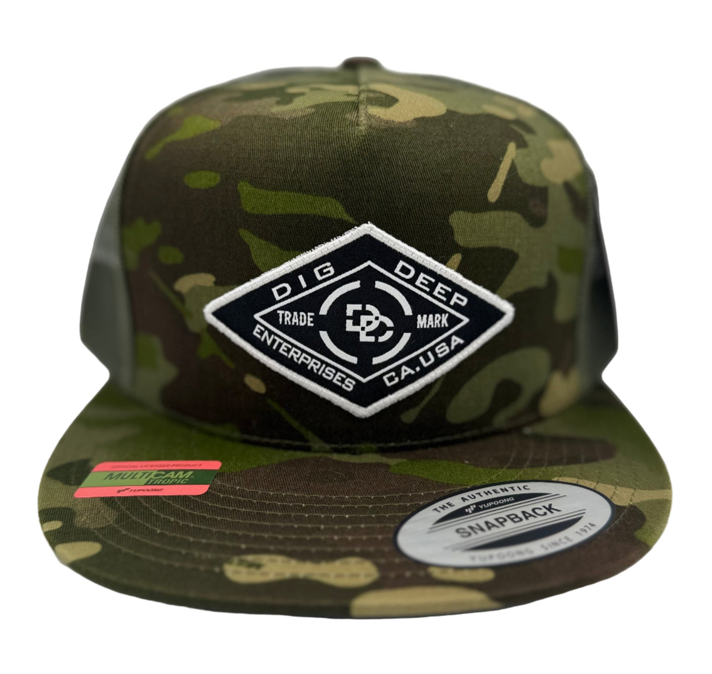 DIAMOND CUT SNAPBACK-CAMO