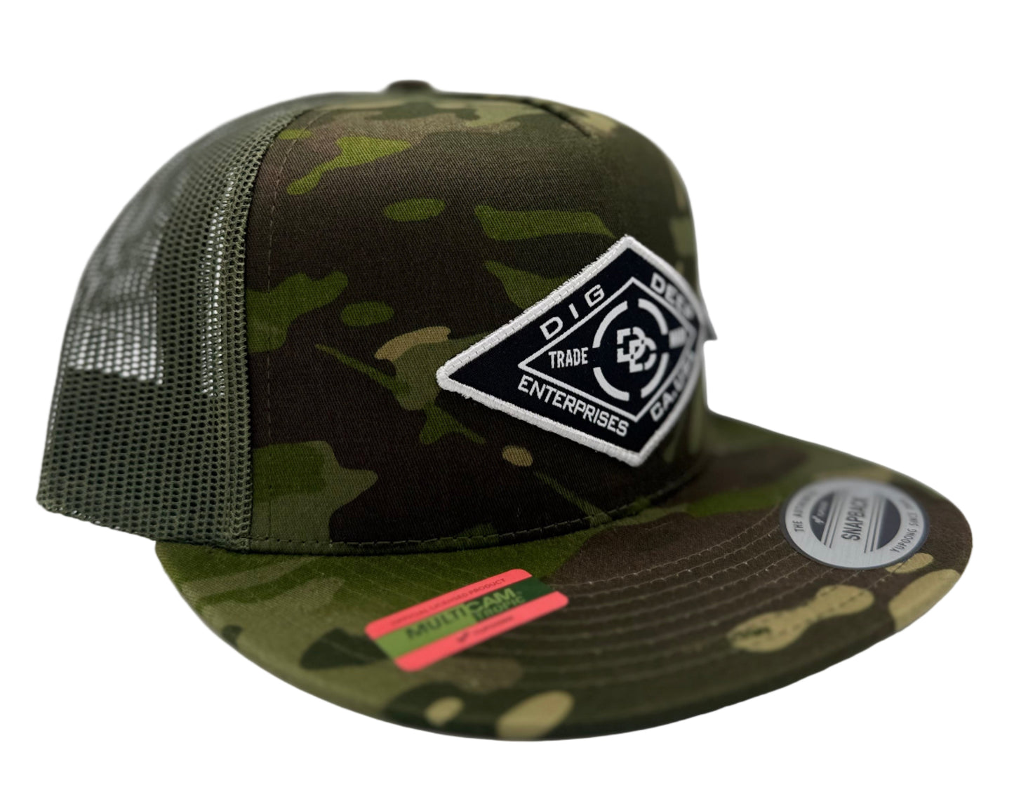DIAMOND CUT SNAPBACK-CAMO
