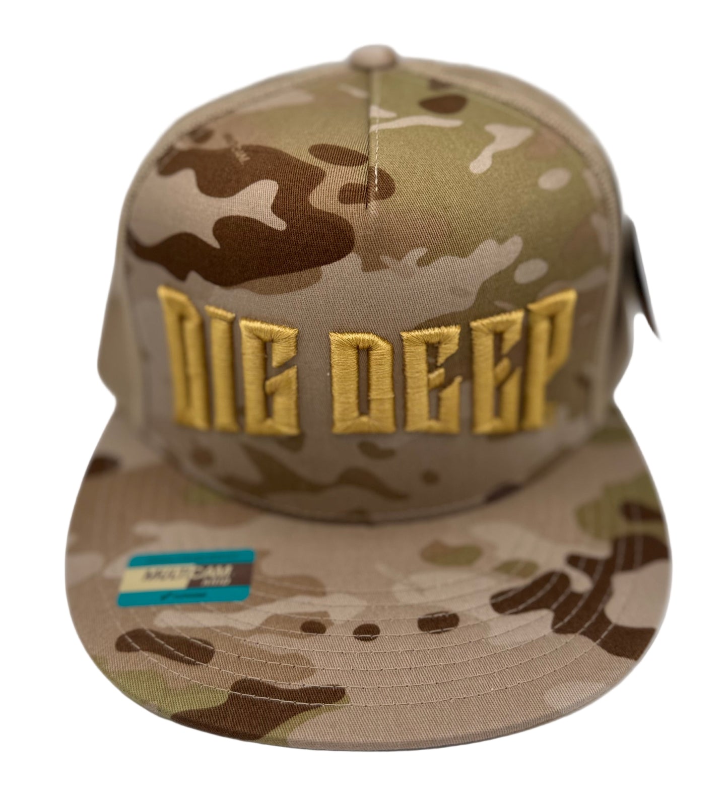 SNAPBACK-TAN CAMO
