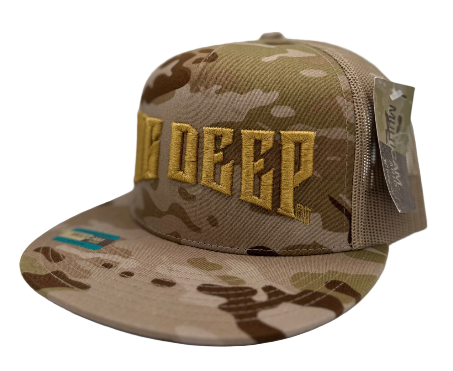 SNAPBACK-TAN CAMO
