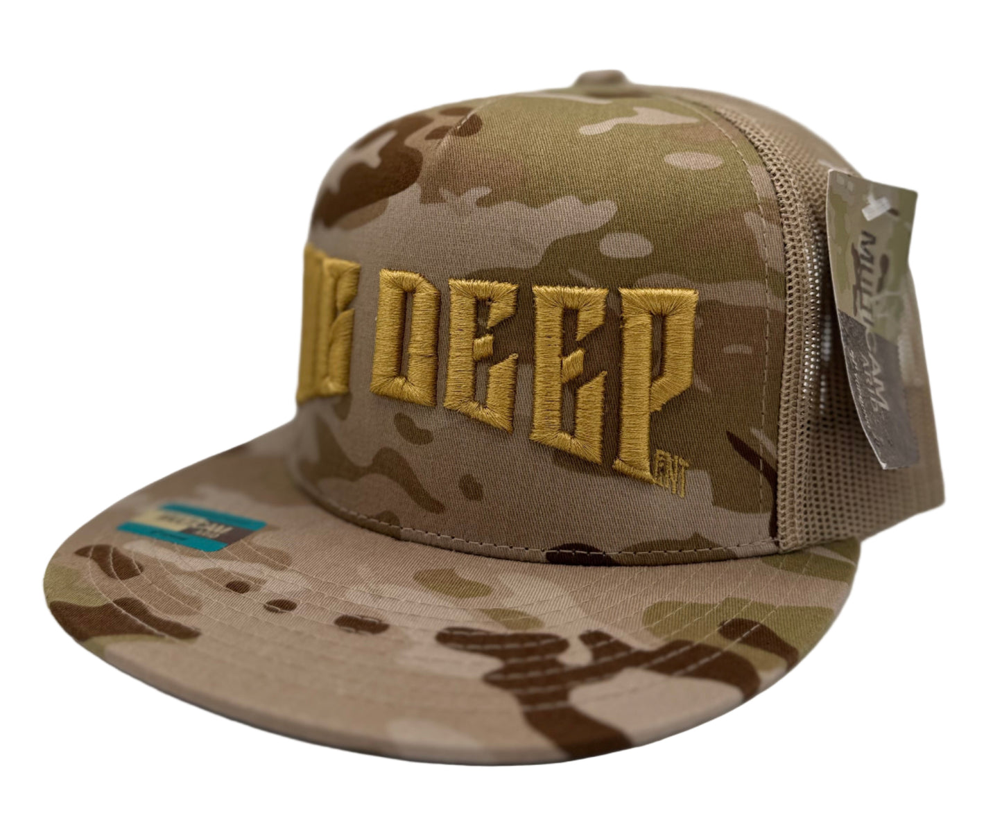 SNAPBACK-TAN CAMO