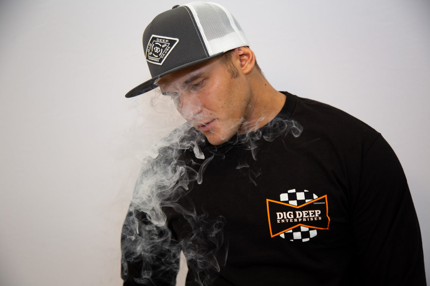FINISHER LONG SLEEVE TEE - BLACK