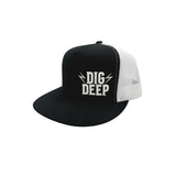 BOLT SNAPBACK-BLACK/WHITE