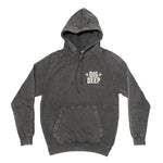 BOLT PULLOVER HOODIE-ACID WASHED