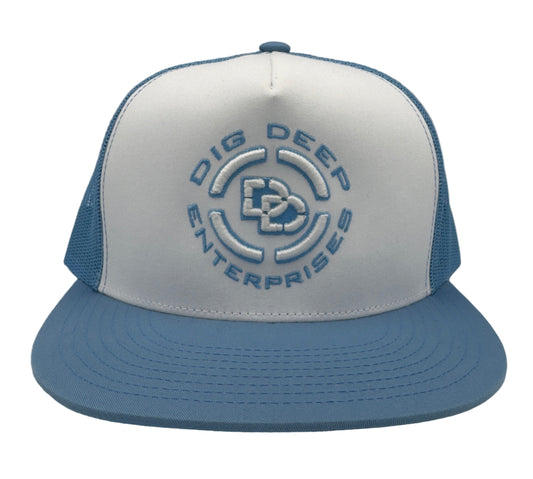 LOGO SNAPBACK-BLUE & WHITE