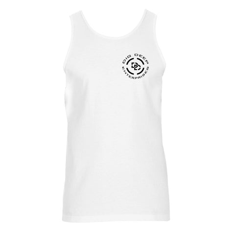 CLASSIC LOGO TANK TOP-WHITE