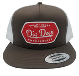 MESH SNAPBACK - BROWN