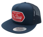 MESH SNAPBACK - NAVY BLUE