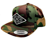 DIAMOND CUT SNAPBACK - CAMO