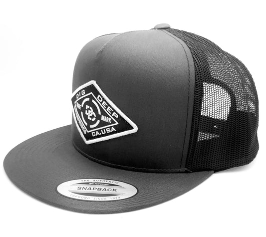 DIAMOND CUT SNAPBACK - GRAY/BLACK